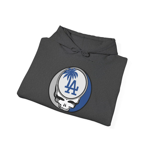 Grateful Dead - Los Angeles Dodgers Grateful Dead Unisex Heavy Blend Hoodie - StealieShop